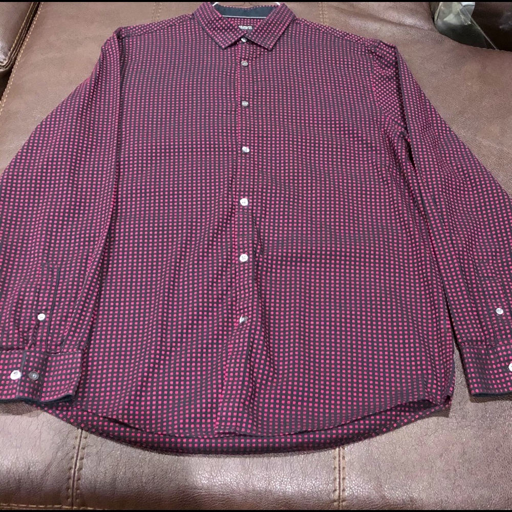 Alfani Polka dot dress shirt